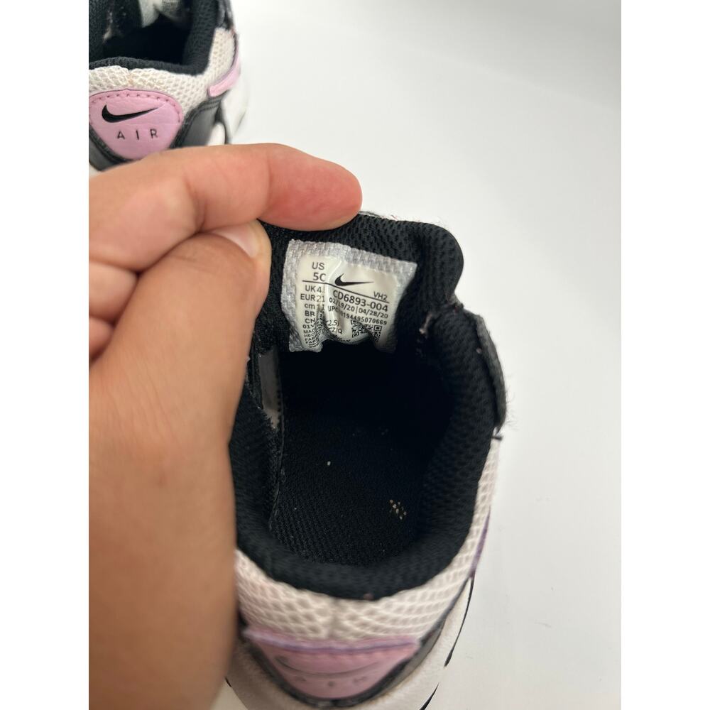 Nike Air Max Excee TD Black Light Arctic Pink Slip On Shoe Toddler Girl Size 5C - Picture 6 of 7